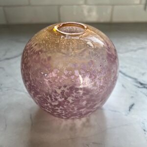 Sunset vase - pink and orange‎ tones